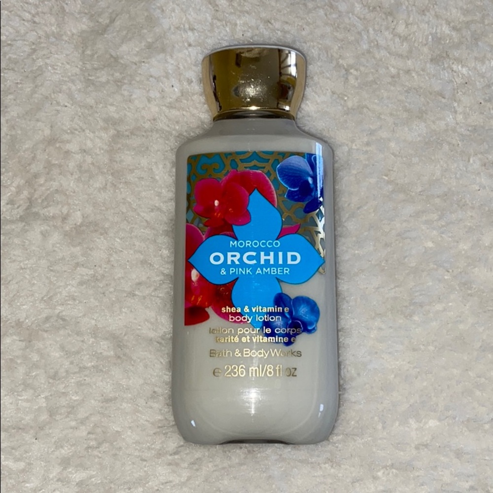 BBW Morocco Orchid & Pink Amber Shea Body Lotion